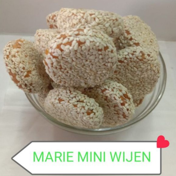 

Marie mini wijen spesial /biskuit Marie wijen/cemilan/Snack/oleholeh/500gr