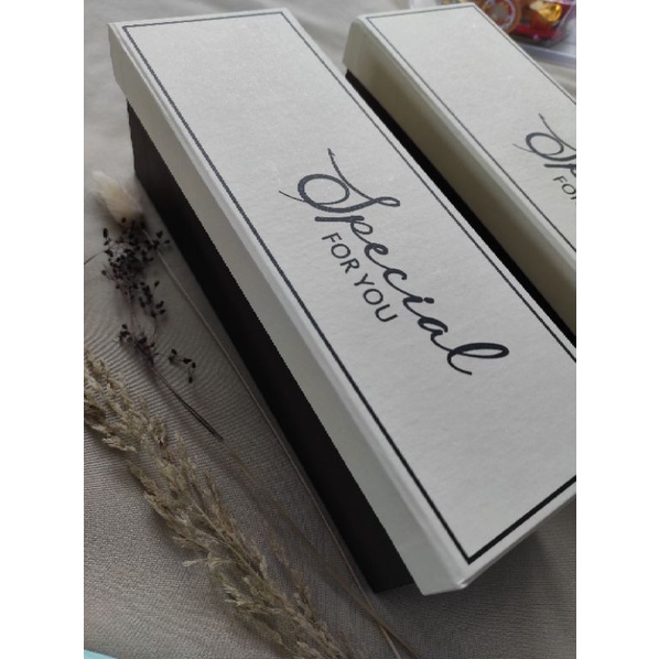 

BOX Tumbler/Hardbox tebal/Gift Box/kotak kado ukuran 25x8x8cm tulisan Special for You
