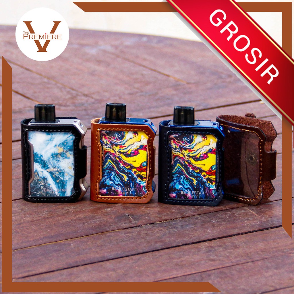 Preva Pod Case baby battlestar Lanyard baby battlestar Leather Case