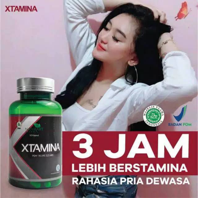 XTAMINA NF VITAMALE SUPLEMEN HERBAL STAMINA PRIA DEWASA KUAT TAHAN LAMA PENYUBUR