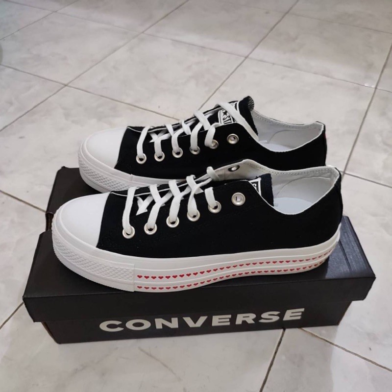 Converse CTAS Lift OX Love Fearlessly Black