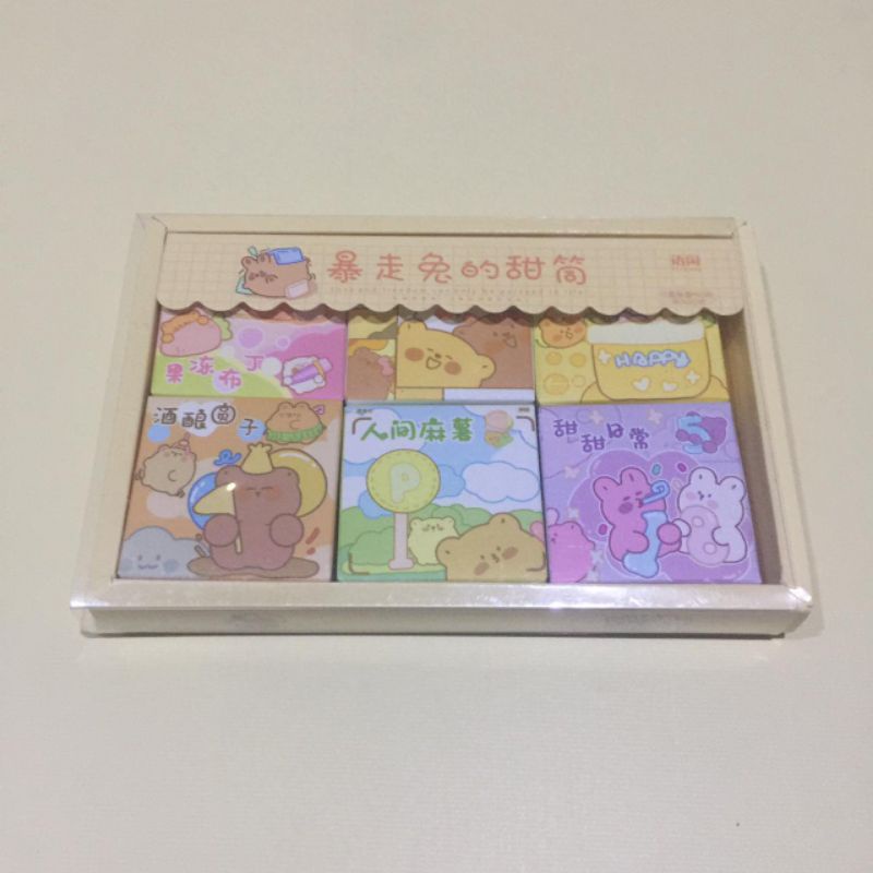 

(PROMOO!!!!!!) STICKER BOX | STICKER SET 40 PCS | STIKER BOX | STIKER SET | STIKER BEAR | STIKER KAWAI | CUTE | JURNALING | SCRAPBOOK | LITTLE.SKYY