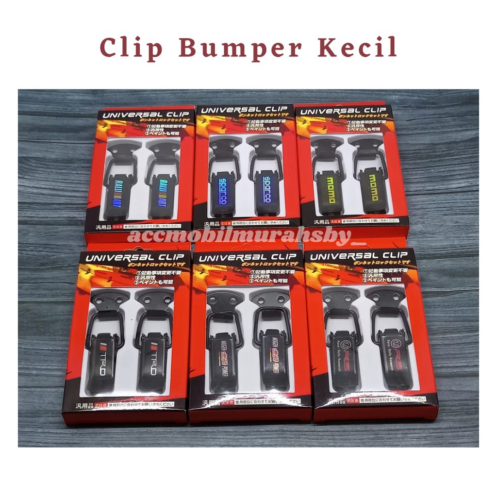 Universal Klip Small Clip Bumper Quick Release Klip Bemper Mobil Kecil