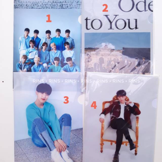 Seventeen OT13 / Hoshi Clearfile / L-Holder / MAP