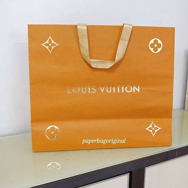 Jual Louis Vuitton Paperbag Lv Paper Bag Branded Original Shopee