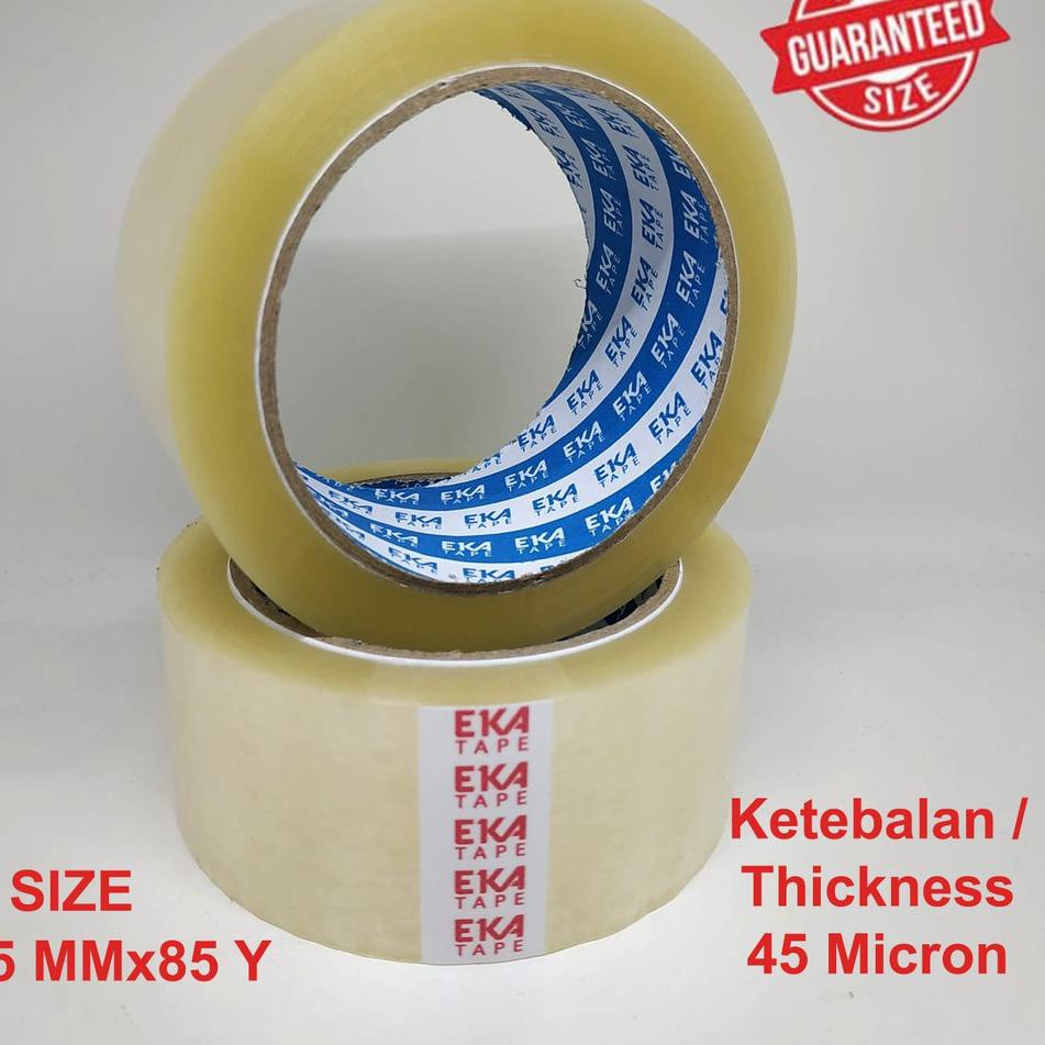 

Beesst Produck Lakban Transparan Bening Bandung Opp Tape Untuk Packing Pengemasan Eka tape Murah 85
