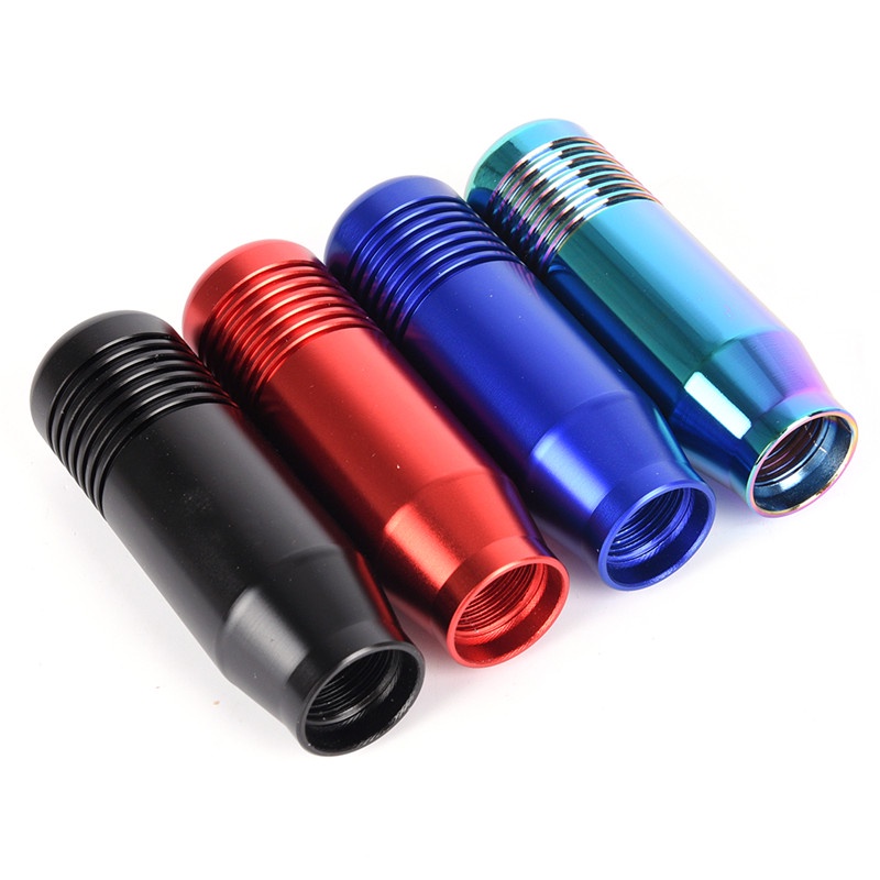 &lt; E2id &amp; &gt; Knob Tuas Perseneling Manual Universal Bahan Aluminum Untuk Mobil