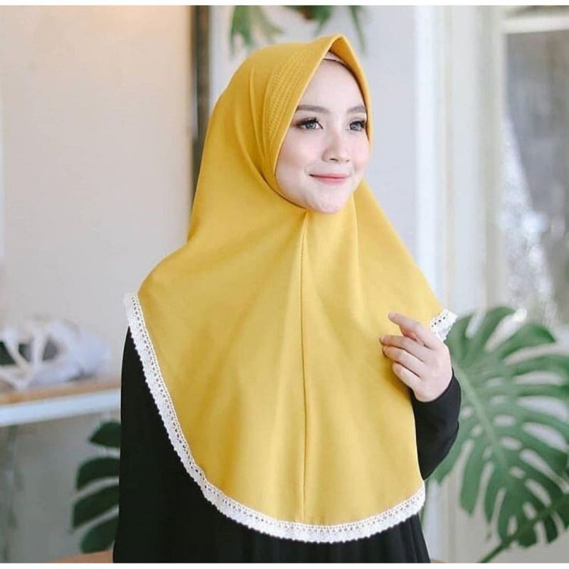 KERUDUNG PED SIMPEL RENDA / BERGO PED SIMPEL