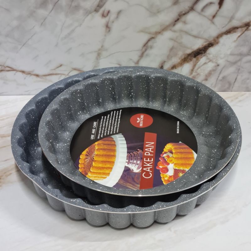 charlotte marble tiramisu cake pan / baking pan / loyang kue pudding