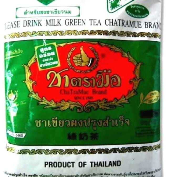 

[ COD ] Thai Tea Green ori Chatramue 200 g TERUJI Kode 372