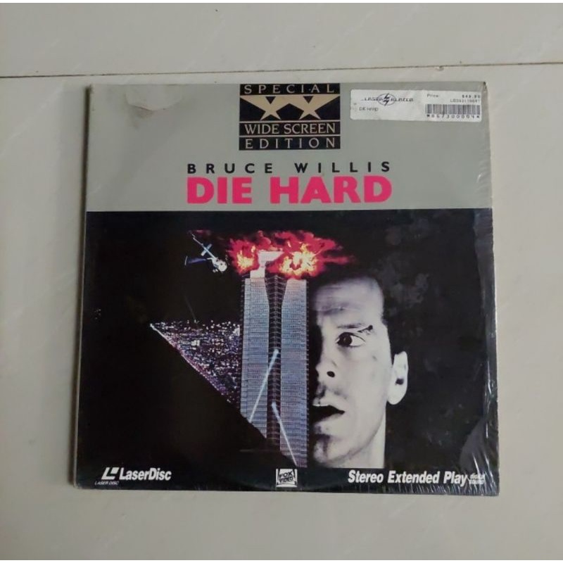 Kaset Laser disc Bruce Willis Die Hard