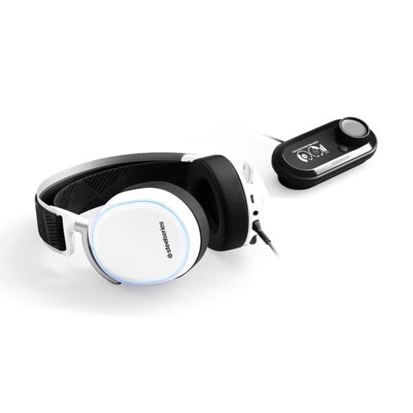 Steelseries Arctis Pro RGB + GAME DAC / GAMEDAC - White