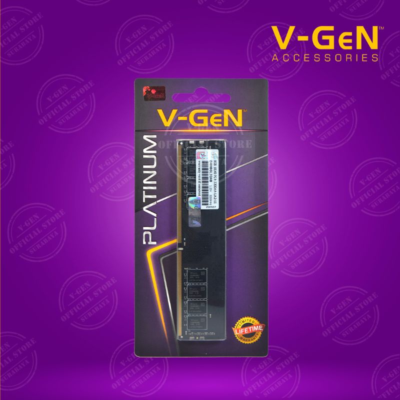 RAM DDR4 V-GeN Platinum 8GB PC25600/3200Mhz LongDimm V-GeN