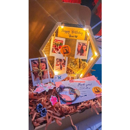 [READY] KADO UNIK HANDMADE CRAFT PHOTO POLAROID [GIFT BOX HAMPERS BIRTHDAY ANNIVERSARY KOTAK KADO]-4