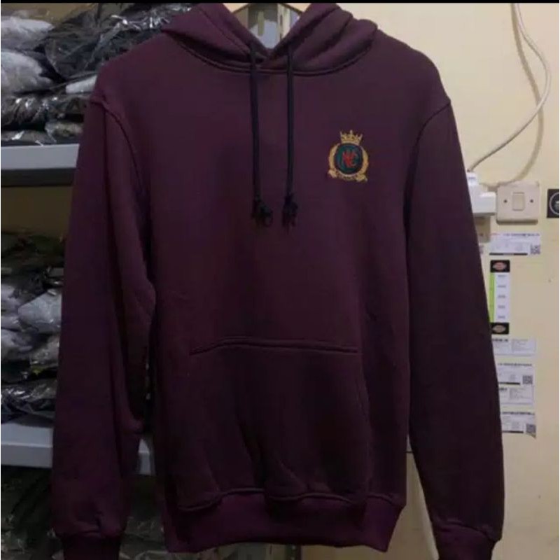 Hoodie H&M NYC maroon