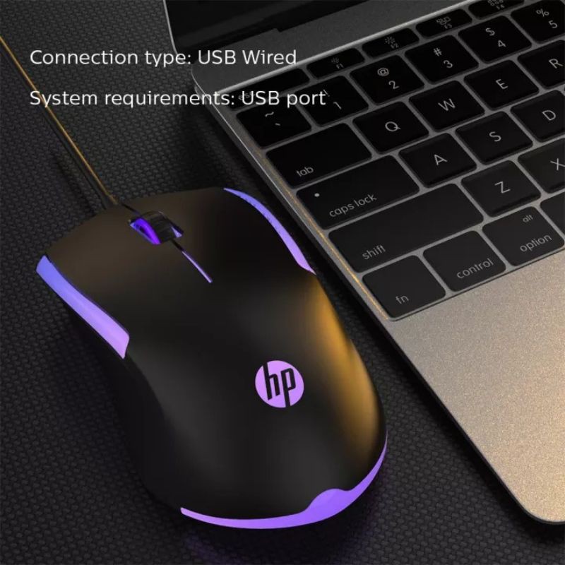 HP M160 Gaming Mouse RGB Optical 1000DPI