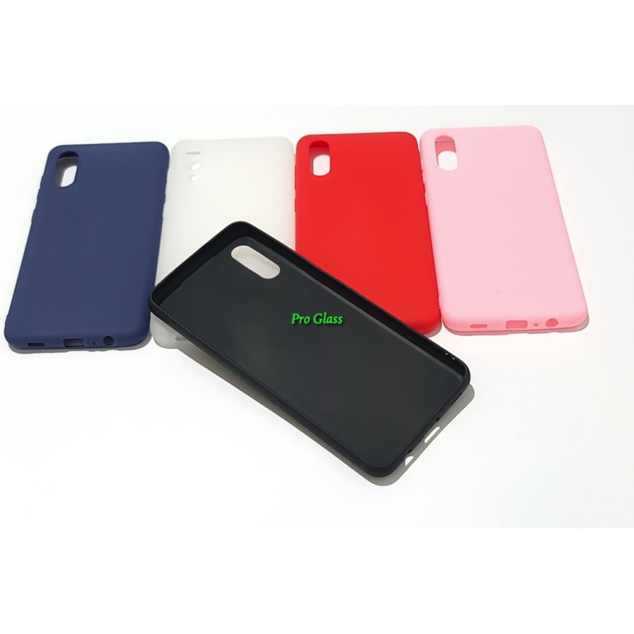 C107 Samsung A02 / A02s Colourful Ultrathin Silicone Matte Soft Case