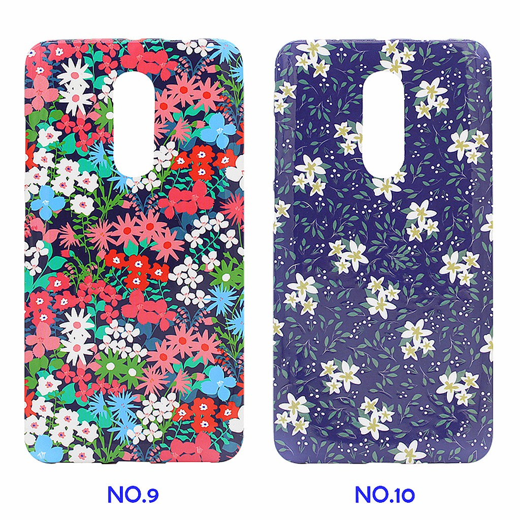 Soft Case Fancy Xiaomi Redmi Note 4 Aru Original Motif Bunga