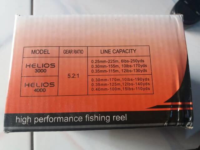 Reel Custom HELIOS 3000 (10+1 Ball Bearings)