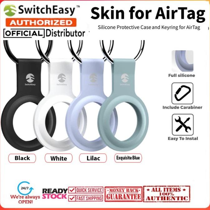 Jual Case Apple Air Tag Switcheasy Skin Silicone Keyring Bundle Airtag ...