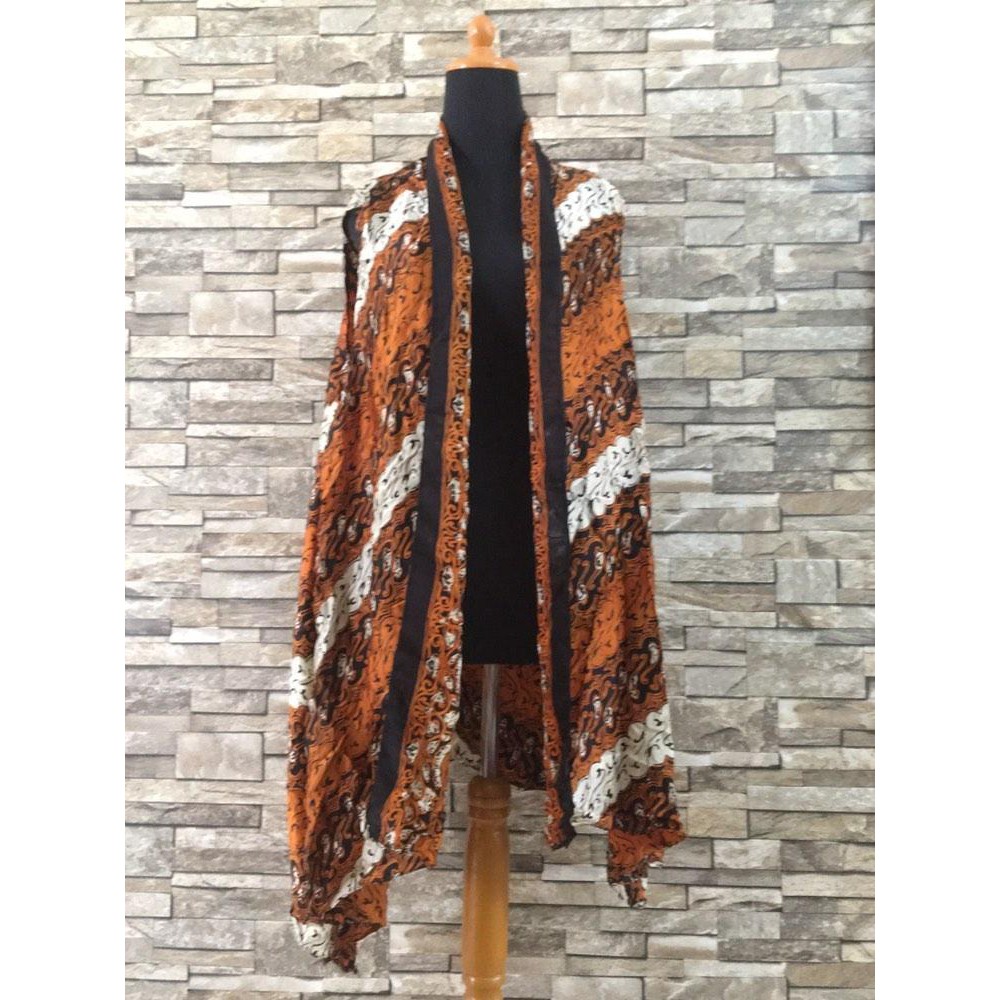 OUTER BATIK TANPA LENGAN WANITA
