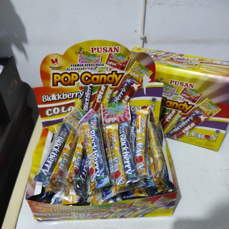 

Pusan Pop Candy 1 box isi 30 pcs