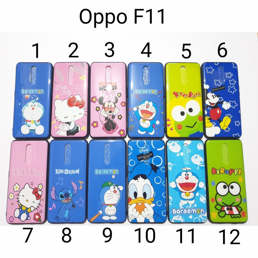Case Softcase Karakter For Oppo F11 Softcase Oppo F11 biasa bukan pro
