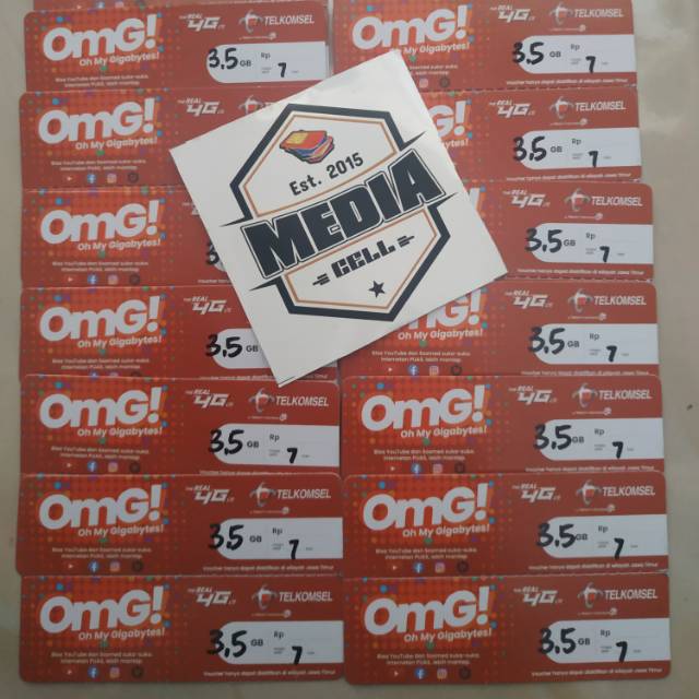 Voucher Data TELKOMSEL 3,5GB 7Hari JATIM [Kode Bisa Dikirim via Chat]