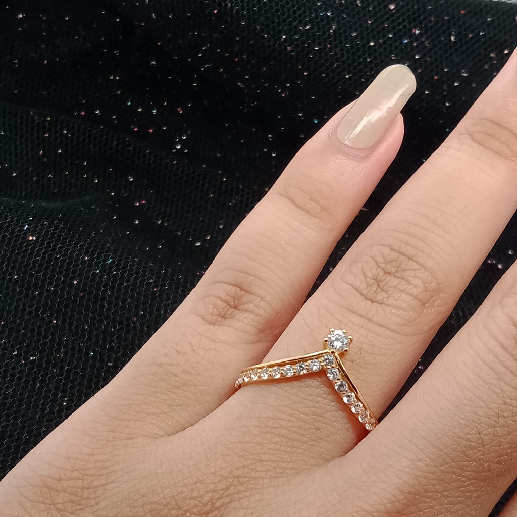 Cincin Emas 17K - 1.55 gr Kadar 750 - 944