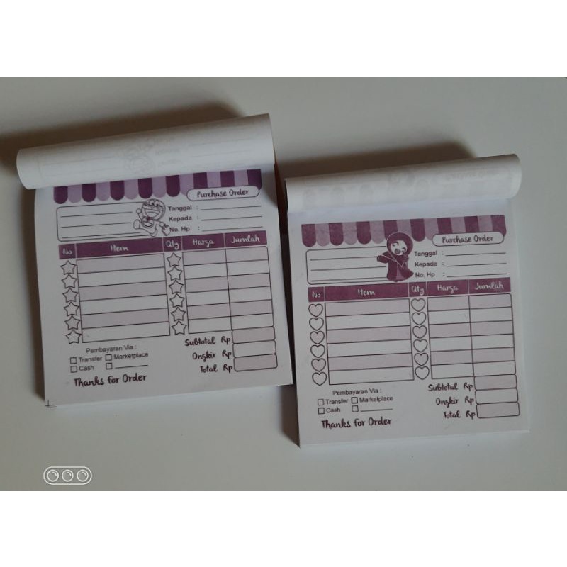 

TokoMjs | NOTA OLSHOP Rankap 2