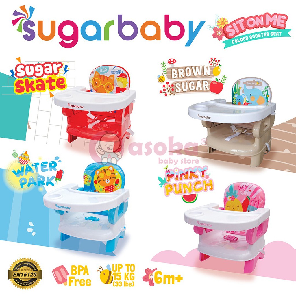 Sugar Baby Booster sit on Folded Booster Seat ASOKA