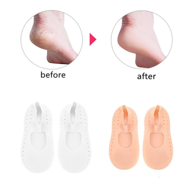 KAUS KAKI SILICON GEL KAUS KAKI ANTI KAKI PECAH PECAH INSOLE PERAWATAN KAKI INSOLE SILICON WANITA