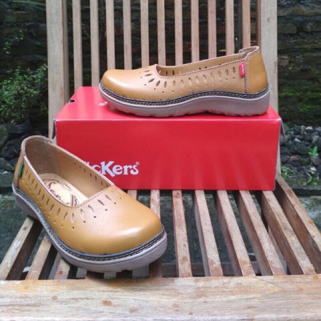 Sepatu Wanita Kickers 100% Kulit Asli