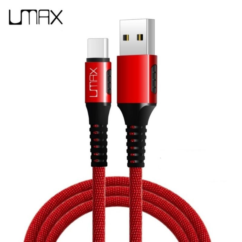 Kabel Data Fast Charging 2.4A Micro Usb / Kabel data Type C/ Usb Lightning /Original U-Max