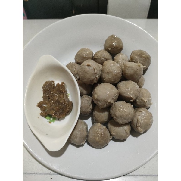 

bakso sapi isi 25 plus bumbu