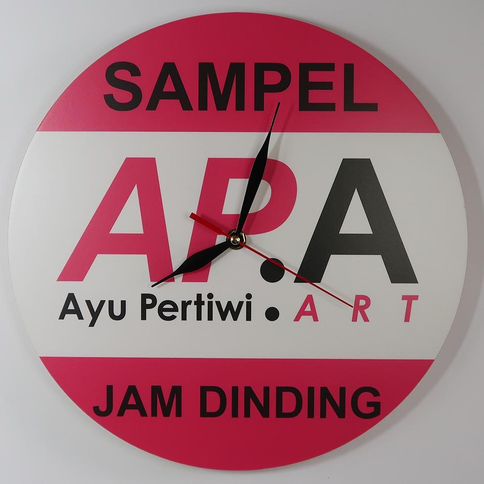 Jam Dinding Unik Motif Sky Purple Pajangan Kamar Ungu Dekorasi Kamar  9A4