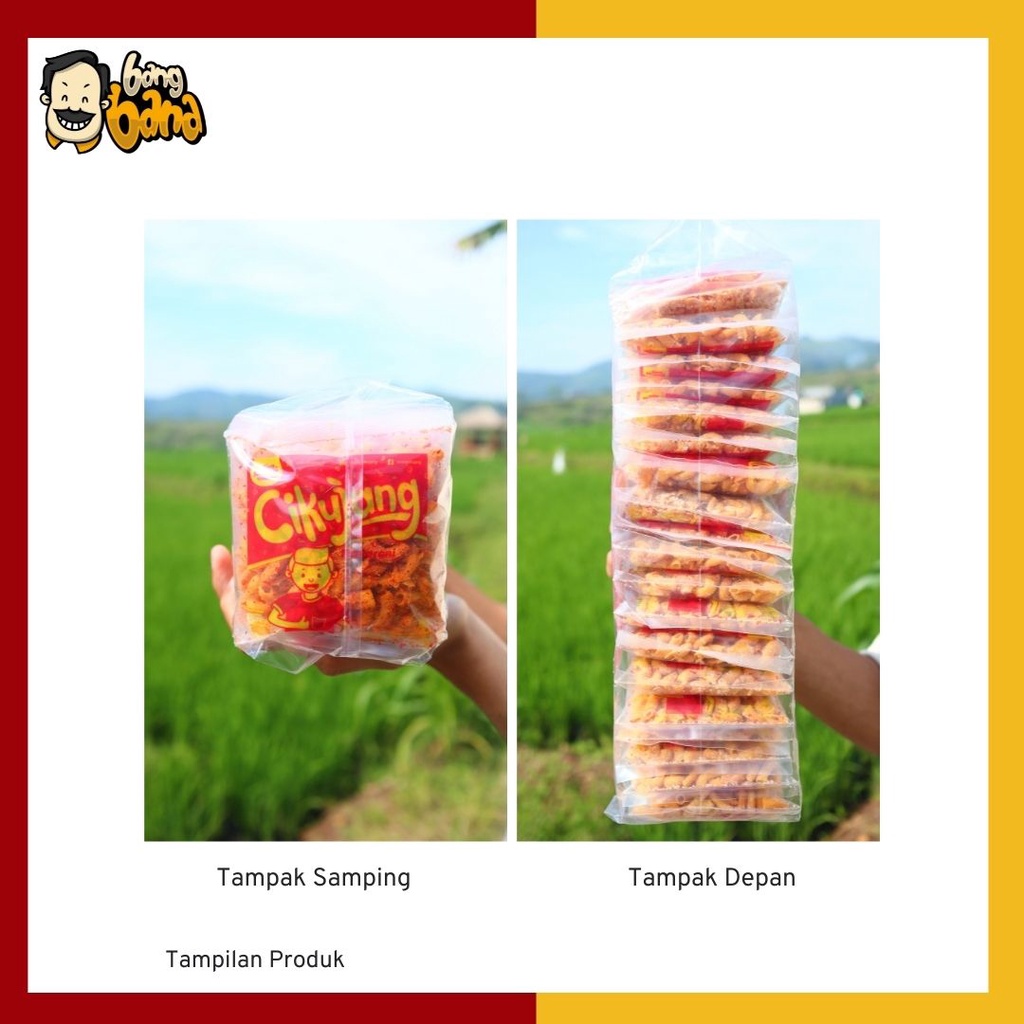 Makaroni Bantat / Bantet Pipa Cikujang Macaroni 1 Pack  Isi 20Pcs