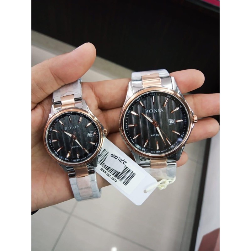 Jam Tangan Bonia BNR182-1632 Original Silver Rosegold