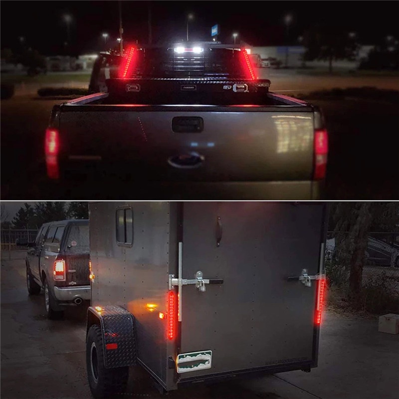 TK 30LED Rear Light Trailer Stop Signal Trailer LED Lights Truck Lights LED Tail Light 10-30V Tail Brake Light