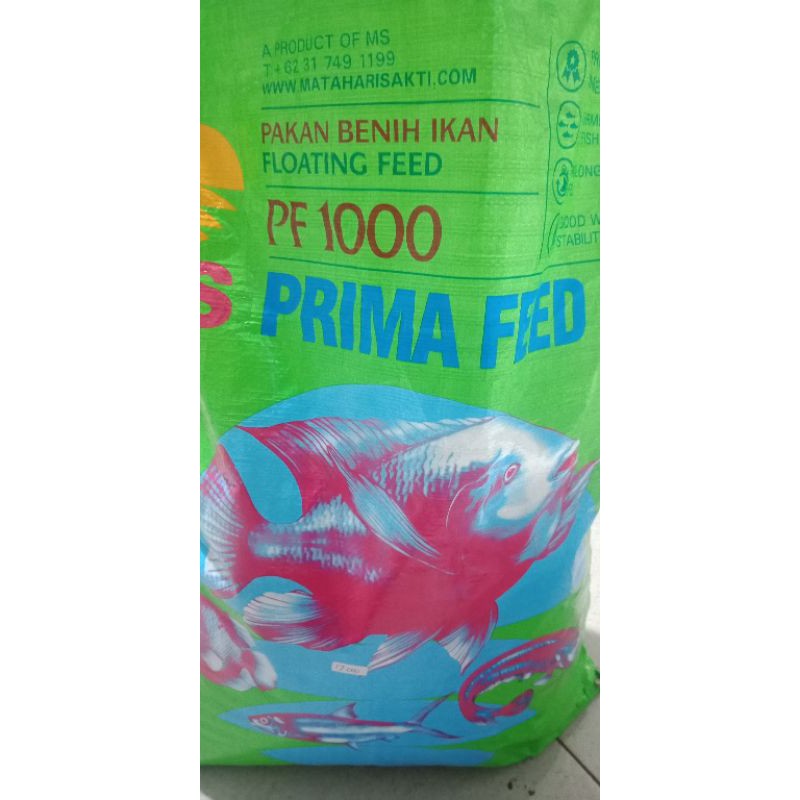 Prima Feed PF 1000 Pakan Benih Ikan 500gr