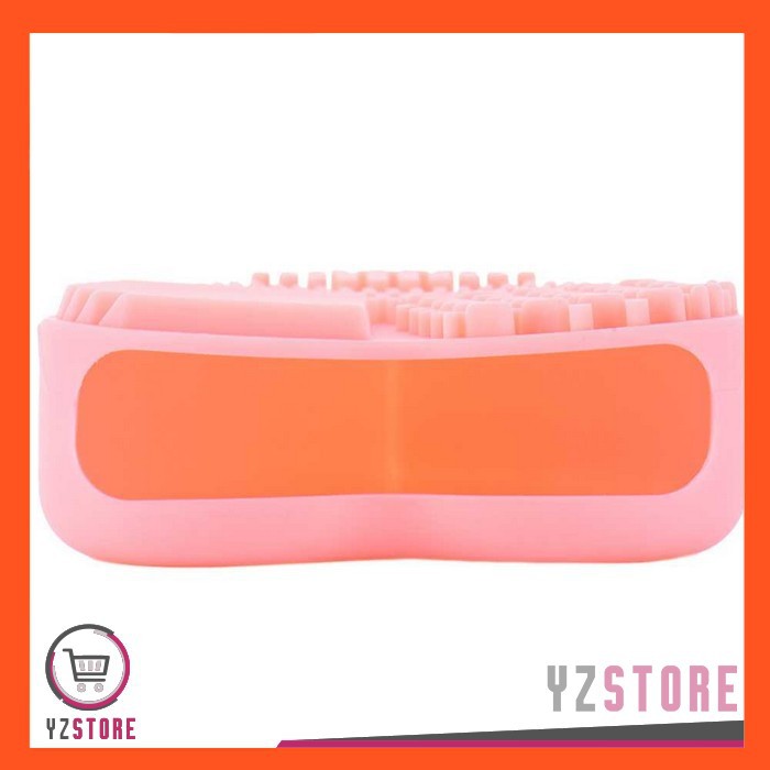 Pembersih Brush Make Up Model Hati Pink YZ18