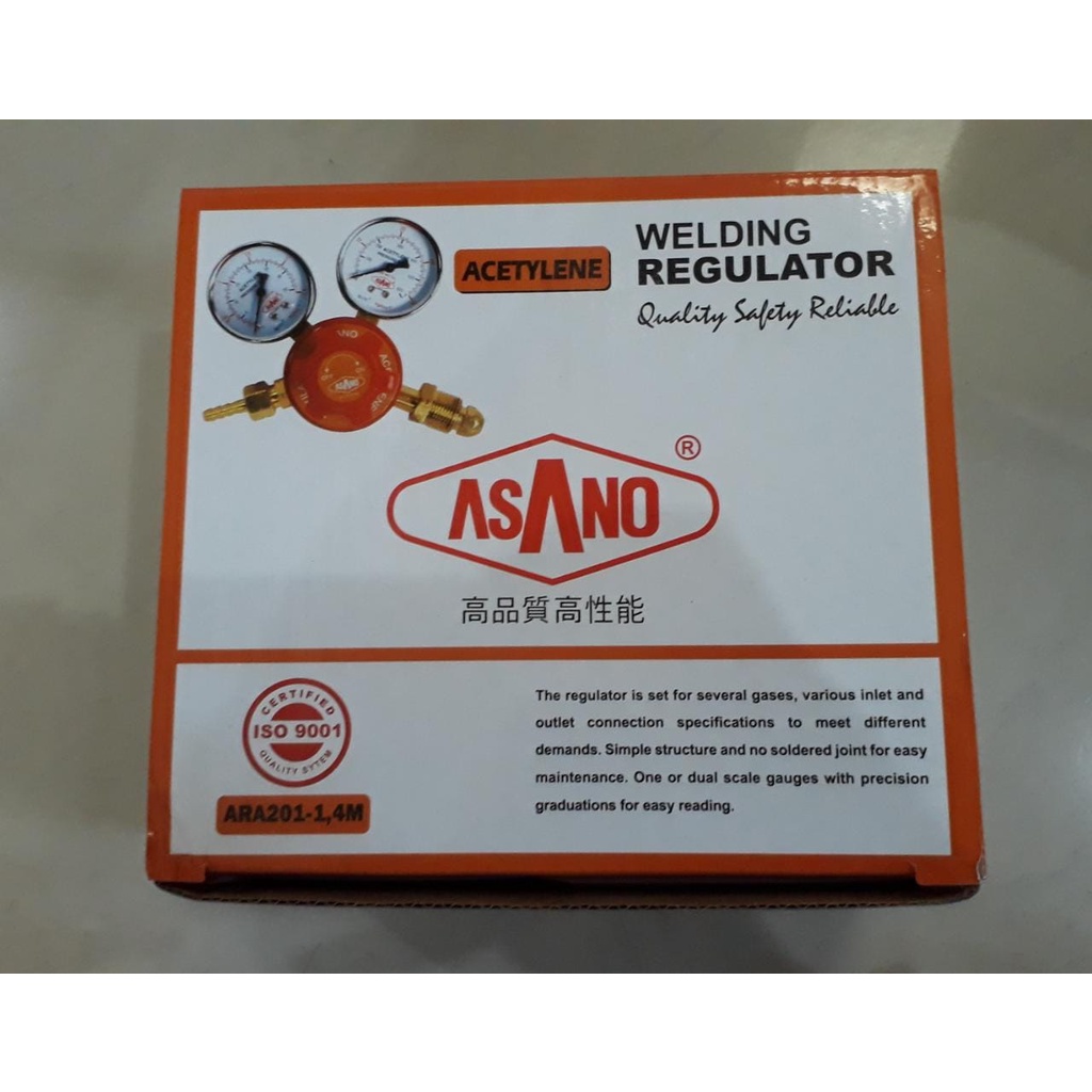 Regulator Las Acetylene Asano / Tabung Las Asetilin