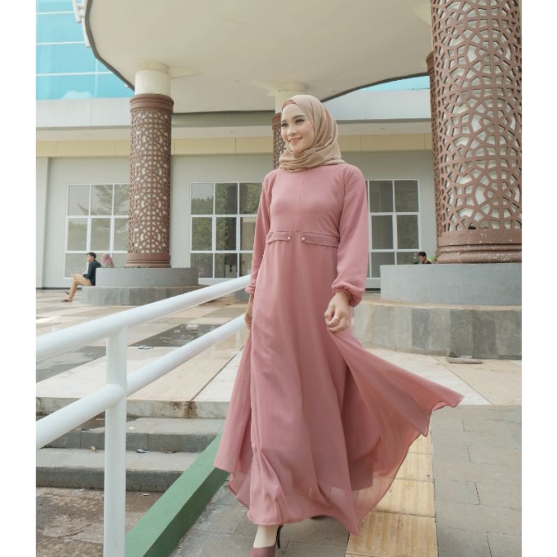 Gamis Ceruty Payung Kode CP01