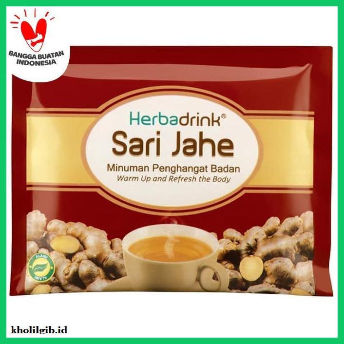 

lanoisidartdrink- herbadrink sari jahe serbuk minuman 5 sachet @ 22 gr -asliii-bngittt.