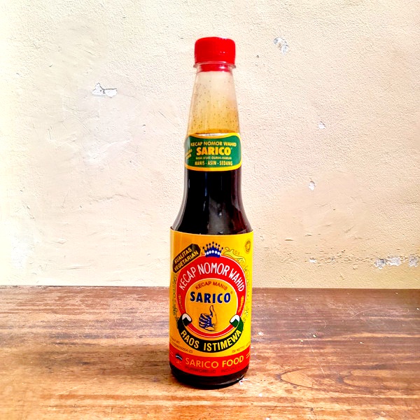 

Kecap Manis Gurih Vegetarian Sarico 620ml