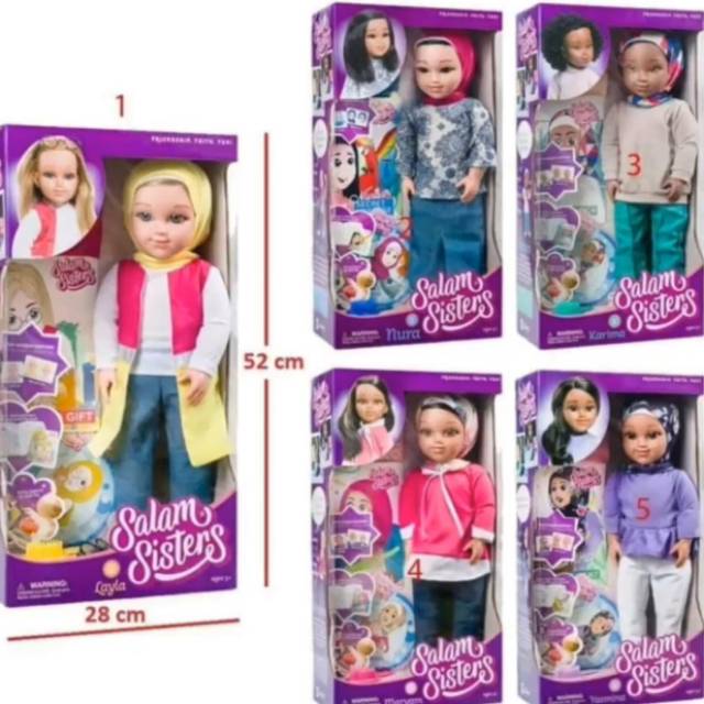 Boneka salam sisters