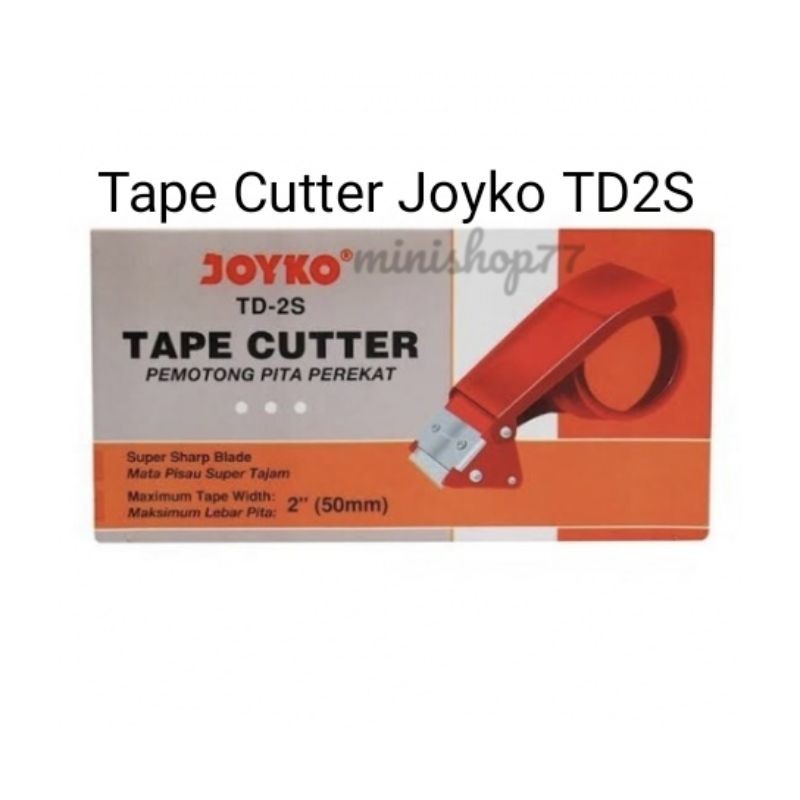 

Tape Cutter Joyko TD2S Merah