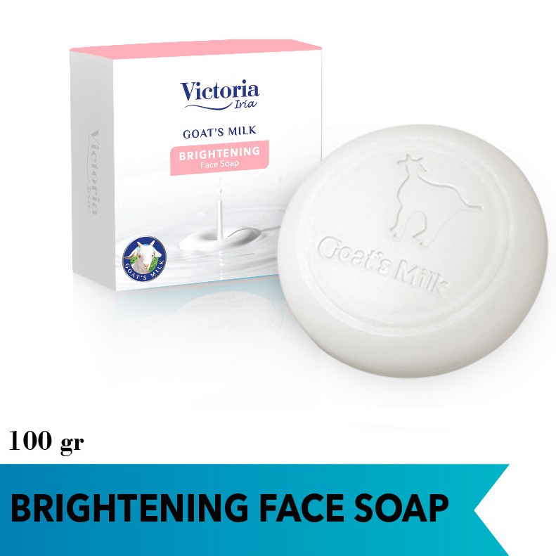 Iria Brightening Face Soap Goat Milk 100gr