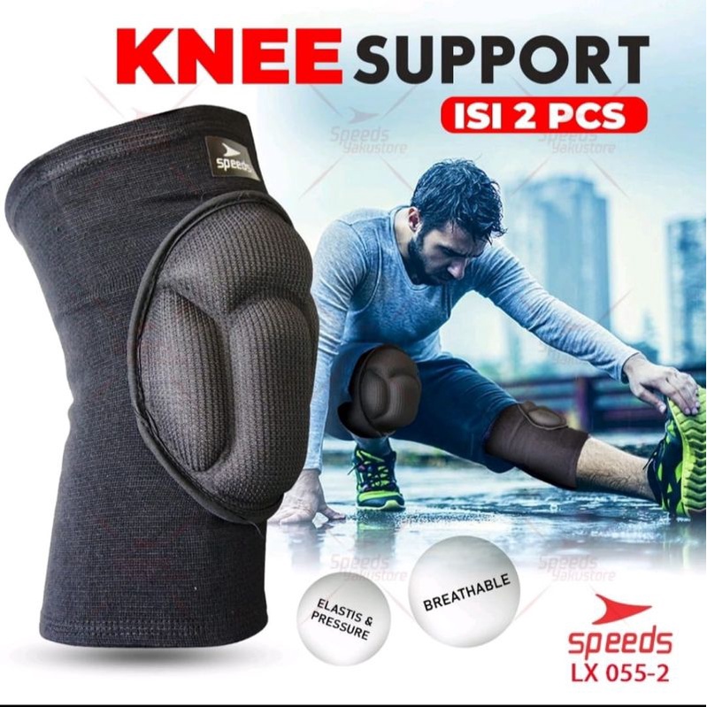 SPEEDS Pelindung Lutut untuk Perlengkapan Olahraga / KNEE SUPPORT