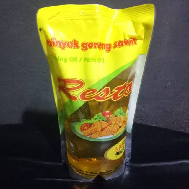 Minyak Goreng Resto 900ml Pouch/MINYAK GORENG 900 ML GROSIR | Shopee